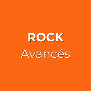 Rock Avancés - Dès 12 ans - Samedi 15h30 - Salle Jacques Bouty