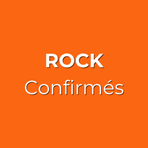 Rock Confirmés - Dès 12 ans - Samedi 16h30 - Salle Jacques Bouty